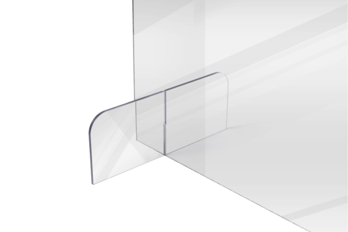 Legamaster BASIC desk divider 70x85cm transparent    
 - Legamaster
