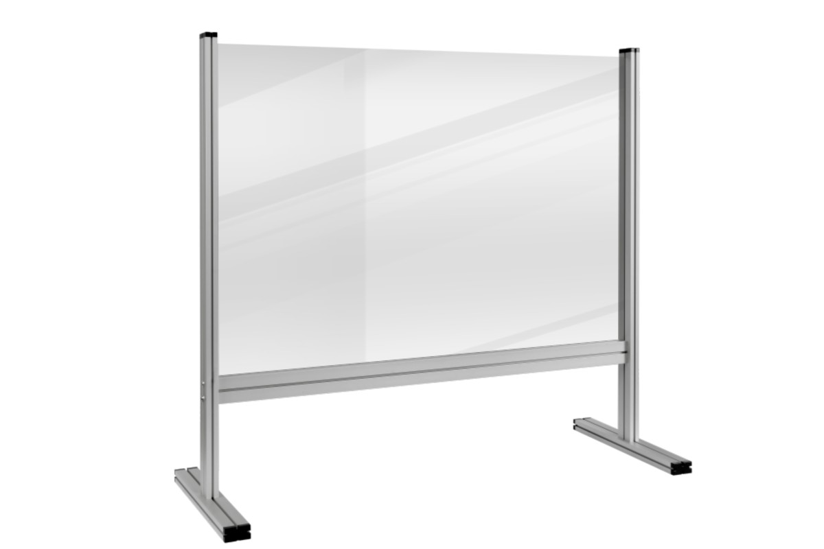 Legamaster ECONOMY desk divider 65x80cm transparent    
 - Legamaster