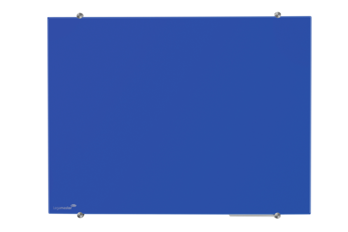 Legamaster glassboard 100x150cm blue 
