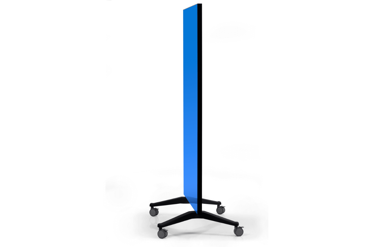 Legamaster mobile glassboard 90x175cm blue 
 - Legamaster