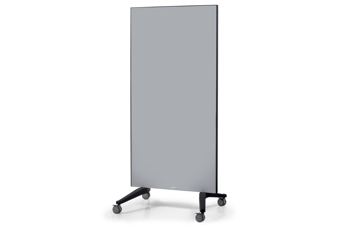 Legamaster mobile glassboard 90x175cm grey 
 - Legamaster