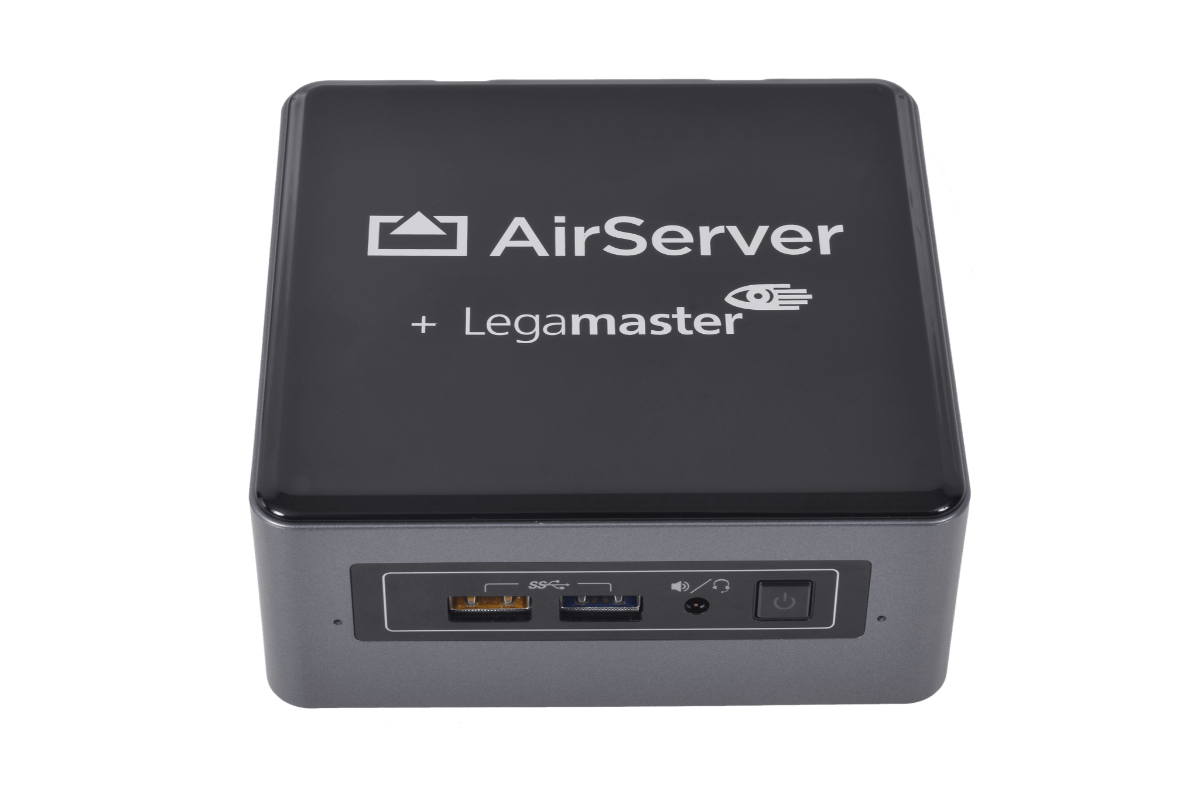 Legamaster universal mirroring receiver AirServer Connect frente

