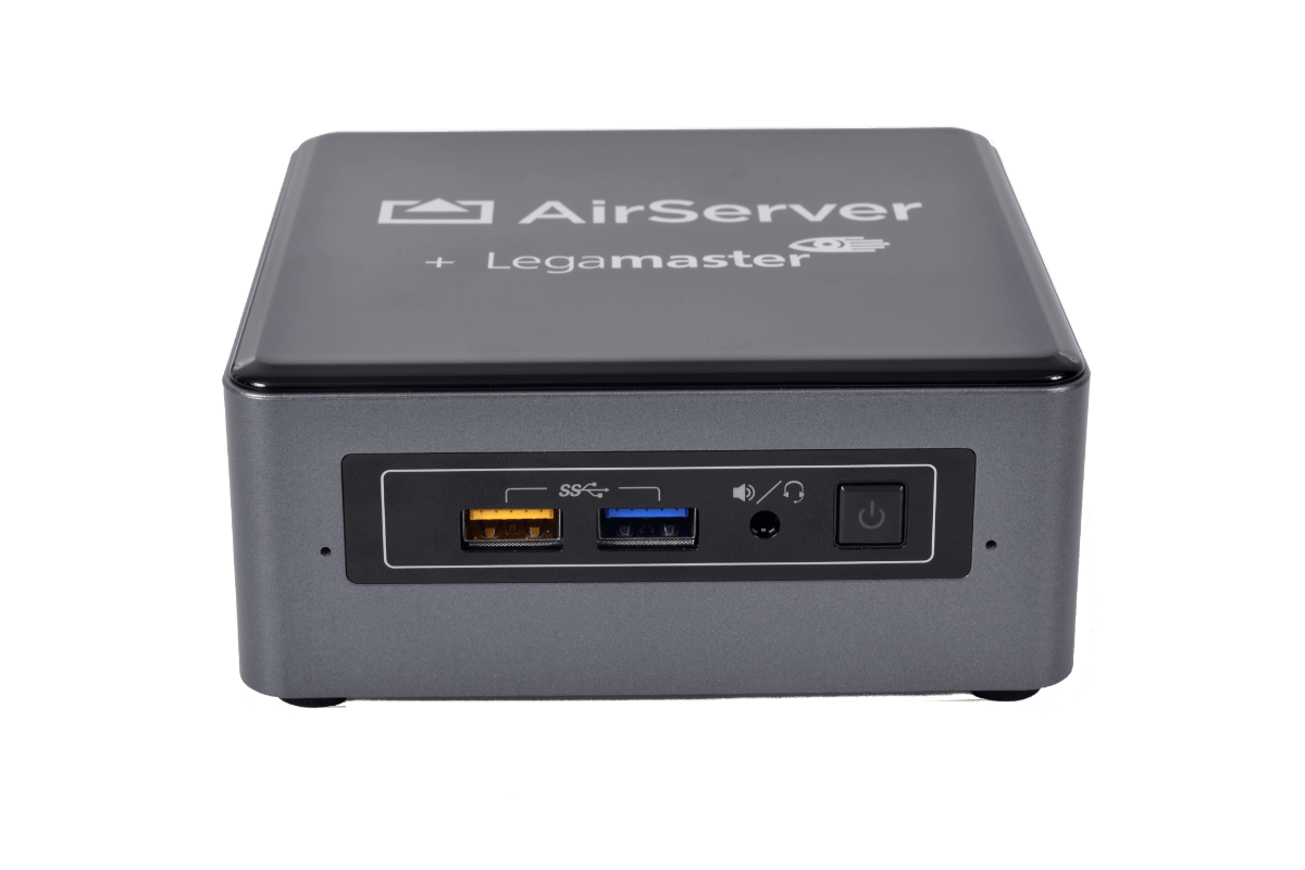 Legamaster universal mirroring receiver AirServer Connect front
 - Legamaster