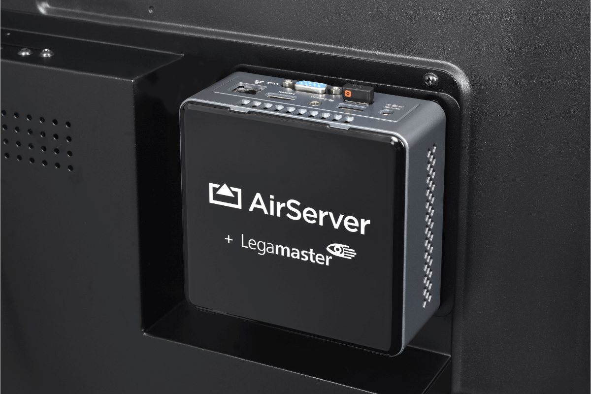 Legamaster universal mirroring receiver AirServer Connect interior
 - Legamaster